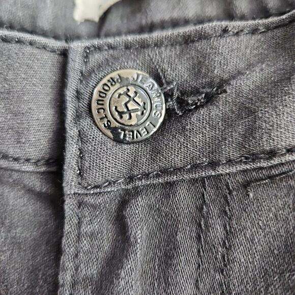 Jeanius Akademiks Jeans Men's Size 32x30 Black Straight Fit Quality Demin - Picture 7 of 16